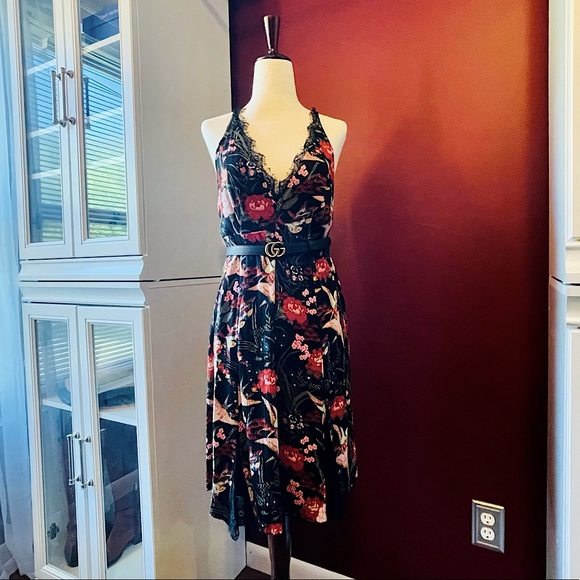 ***SOLD***Jessica Simpson Hummingbird Dress S EUC - Picture 1 of 14